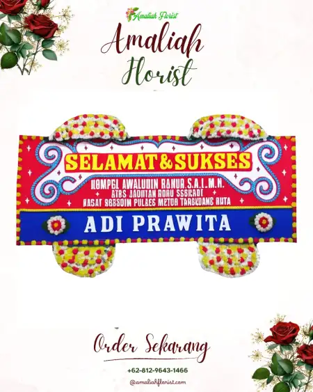 Papan Bunga Ucapan Selamat Cempeh